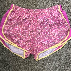 Pink Nike shorts